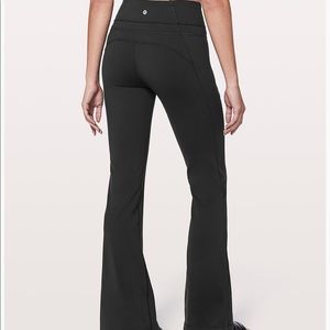 lululemon groove pant flare leggings